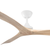 152cm 60-inch White-Ashwood DC Ceiling Fan Remote Control 3 Blade 35W 6 Speed