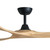 152cm 60-inch Black-Timber DC Ceiling Fan Remote Control 3 Blade 39W 6 Speed