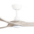152cm 60-inch White-Oak DC Ceiling Fan Light Remote Control 3 Blade 39W