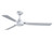 142cm 56-inch White AC Ceiling Fan 3 Blade 60W 3 Speed