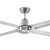 132cm 52-inch Stainless-Steel AC Ceiling Fan 4 Blade 75W 3 Speed Marine Grade