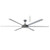 Estuary 213cm 84-inch Nickel DC Ceiling Fan Smart Remote Control 6 Blade 55W 6 Speed