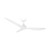 132cm 52-inch White DC Ceiling Fan Smart Remote Control 3 Blade 45W 6 Speed