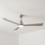 Basin 132cm 52-inch Nickel-Driftwood DC Ceiling Fan With Light Smart Remote Control 3 Blade 36W