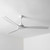 Loredan 217cm 86-inch White DC Ceiling Fan Smart Remote Control 3 Blade 50W 6 Speed