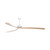 217cm 86-inch White-Timber DC Ceiling Fan Smart Remote Control 3 Blade 50W 6 Speed