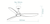132cm 52-inch White DC Ceiling Fan With WiFi Smart Remote 3 Blade 33W 6 Speed