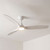 Penas 132cm 52-inch White DC Ceiling Fan With Light WIFI Smart Remote 3 Blade 33W