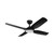 Legnante 132cm 52-inch Black DC Ceiling Fan With Light Smart WiFi Remote 4 Blade 36W