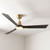 Rossini 132cm 52-inch Bronze-Charcoal DC Ceiling Fan With Light Remote WiFi Smart 3 Blade 33W