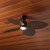 127cm 50-inch Bronze-Walnut DC Ceiling Fan Smart Light WiFi Remote 4 Blade 32W