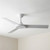 Burgos 132cm 52-inch White DC Ceiling Fan WiFi Smart Remote Control 3 Blade 33W 6 Speed