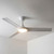 Burgos 132cm 52-inch White DC Ceiling Fan With Light Remote WiFi Smart 3 Blade 33W