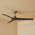 132cm 52-inch Pewter-Charcoal DC Ceiling Fan WiFi Smart Remote 3 Blade 33W 6 Speed
