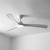 142cm 56-inch White DC Ceiling Fan WiFi Smart Remote 3 Blade 32W 6 Speed