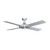 132cm 52-inch Brushed-Aluminium AC Ceiling Fan 4 Blade 65W 3 Speed