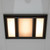 Black 3-in-1 Bathroom Heater Fan With Tri-CCT LED Light 56cm x 36cm