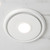 Exhaust Fan White 33cm Round 35W With 10W LED Light 4000K 860lm