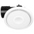 Exhaust Fan White 27cm Round 30W With 10W LED Light 4000K 860lm