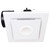 Exhaust Fan White 33cm Square 35W With 10W LED 4000K 860lm