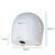 Hand Dryer White Aluminium 30cm 900W