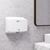 Hand Dryer White Stainless-Steel 1000W Adjustable 22cm