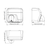 Hand Dryer Black Steel Sensor Operated 2250W 25cm