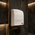 Hand Dryer White Push Button 1640W 30cm