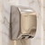 Hand Dryer Satin Stainless Steel Slim Sensor Operated 850W 27cm