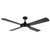Tempest 52 Inch Ceiling Fan With B22 Light - Black