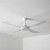132cm 52-inch White AC Ceiling Fan Ezy-Fit Blades