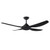 132cm 52inch Black 3 Speed Ceiling Fan 75W