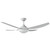 132cm 52-inch White AC Ceiling Fan With Light 75W 3 Speed