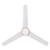 167cm 66-inch White DC Ceiling Fan With Remote Control 50W 5 Speed