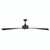 167cm 66inch Bronze 5 Speed Ceiling Fan With Remote Control 50W