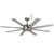 165cm 65inch Brushed Nickel Ceiling Fan 35W 5 Speed