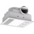 White 3-in-1 Bathroom Heater Fan Light 396mm