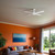 122cm 48-inch White AC Ceiling Fan 55W 3 Speed