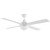 122cm 48inch White Ceiling Fan With Light E27 55W 3 Speed