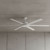 213cm 84-inch White DC Ceiling Fan Remote Control 35W 5 Speed