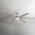 Bejarano 213cm 84-inch Nickel DC Ceiling Fan With Light Remote Control 35W 5 Speed