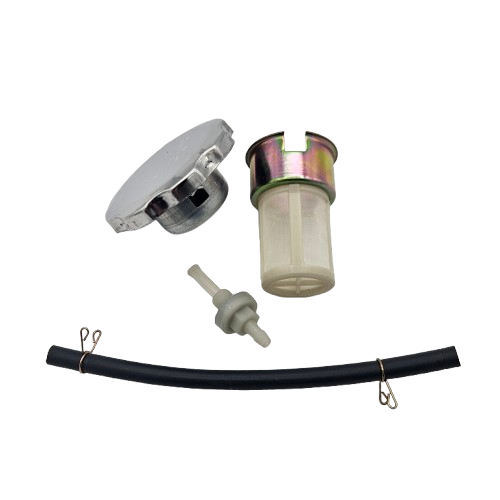 Fuel Tank Gas Cap Kit  - Honda GX160, GX200 - (Old Style / Metal Cap) - DHS Quality Parts Kit