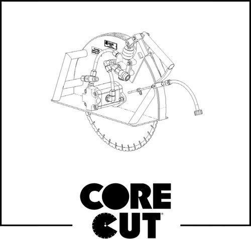 1/4" x 1/2" Sleeve Bushing | Core Cut CW Hydraulic Saw | 2502576