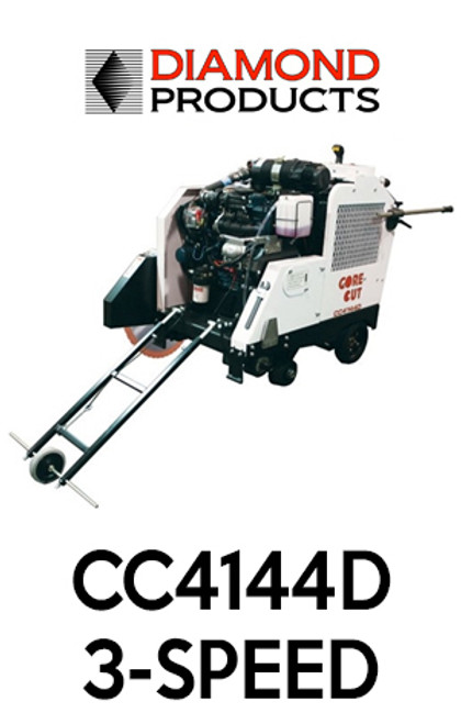 Splined Drive Shaft | Core Cut CC4144D 3-Speed Saw | 6045504