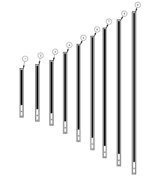 Mast - 60" | Core Bore M-2 Rig | 4641079