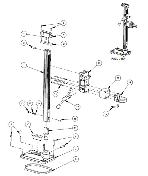 Carriage Guide | Core Bore M-4 | 2502669