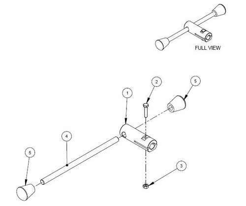 Feed Handle | Core Bore M-4 | 2900499