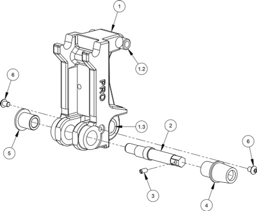 Cam Shaft Housing | Core Bore M-5 Pro | 4600109