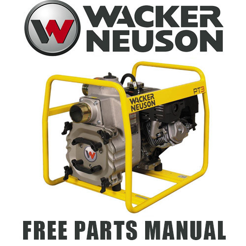 Wacker Neuson PT3V -Rev 100 - Item: 0007171 | Free Parts Manual