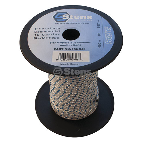 100' Solid Braid Starter Rope | Size: #5